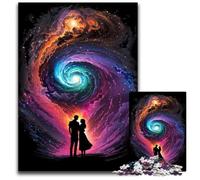 Rompecabezas de 1000 Piezas para Adultos, Rompecabezas de Amor Infinito, para divertirse en casa, Regalo de cumpleaños, Regalo de Viaje, 50x75cm (19,68x29,52 Pulgadas)