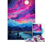 Rompecabezas de 1000 piezas para adultos rompecabezas de arroyo en pradera alpina rompecabezas de 1000 piezas juguetes de decoración para el hogar regalos para mujeres regalos para amigos y familiares