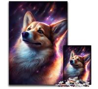 Rompecabezas de 1000 Piezas para Adultos, Rompecabezas de Corgi Impossible para Adolescentes y jóvenes, Regalo Ideal de cumpleaños y Vacaciones, 26x38cm/10,23x14,96 Pulgadas.