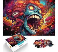 Rompecabezas de 1000 piezas para adultos, rompecabezas de diablo para 14.95 x 20.47 pulgadas, ideal para adolescentes de 14 años en adelante