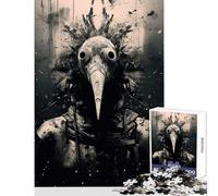 Rompecabezas de 1000 Piezas para Adultos Rompecabezas de Doctor de la Plaga Demoníaco decoración del hogar Juguetes Regalo de cumpleaños Juego Imposible Cada Pieza es única - Tamaño 50x75cm