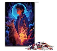 Rompecabezas de 1000 Piezas para Adultos Rompecabezas de Guardianes Juego desafiante una Obra de Arte Adecuado para Adolescentes de 14 años en adelante 75 x 50 cm