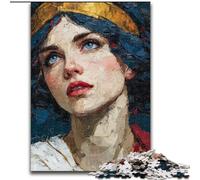 Rompecabezas de 1000 Piezas para Adultos, Rompecabezas de la Reina Imposible, 26x38cm, decoración Colorida para el hogar y Juego Familiar Interactivo, Regalo Ideal