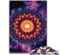 Rompecabezas de 1000 Piezas para Adultos, Rompecabezas de Mandalas para Adolescentes, un desafío difícil para aliviar el estrés, Regalos de Amigo Secreto (50x75cm)