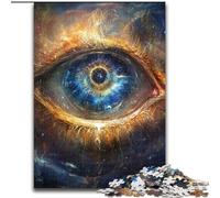 Rompecabezas de 1000 Piezas para Adultos, Rompecabezas de Ojo mágico, desafiante Rompecabezas, Actividad Familiar, decoración del hogar, Regalo navideño, 50x75cm
