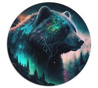Rompecabezas de 1000 Piezas para Adultos, Rompecabezas de Osos Lumos, un desafiante Rompecabezas DIY para entusiastas, Relajarse (67,5 x 67,5 cm)