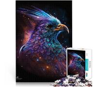 Rompecabezas de 1000 piezas para adultos, rompecabezas de pájaro fénix, galaxia, regalos desafiantes de juego de 19.7 x 29.5 pulgadas, decoración perfecta para adolescentes de 14 años en adelante