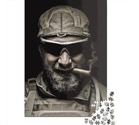 Rompecabezas de 1000 Piezas para Adultos: Rompecabezas de Papel para Adultos con temática de tabaquismo. Ideal para Decorar el hogar o como Regalo navideño. Medidas: 38 x 26 cm / 1000 Piezas.