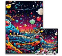 Rompecabezas de 1000 Piezas para Adultos, Rompecabezas de Planetas galácticos, Rompecabezas de Alta dificultad para Adolescentes, 50x75cm/19,68x29,52 Pulgadas