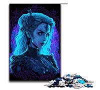 Rompecabezas de 1000 Piezas para Adultos Rompecabezas de Retrato gótico Juego desafiante una Obra de Arte Adecuado para Adolescentes de 14 años en adelante 75 x 50 cm