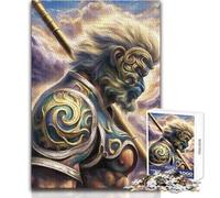 Rompecabezas de 1000 Piezas para Adultos, Rompecabezas de Sun Wukong, Juegos Familiares, Ideas de Regalos para Pasar el rato, tamaño 50x75cm