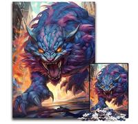 Rompecabezas de 1000 Piezas para Adultos, Rompecabezas de Tigre Gigante mítico, para divertirse en casa, Regalo de cumpleaños, Regalo de Viaje, 50x75cm (19,68x29,52 Pulgadas)