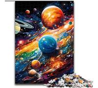 Rompecabezas de 1000 Piezas para Adultos, Rompecabezas de Universo Colorido, Juego para Adultos, Regalo, Juego Interactivo Familiar, desafío Mental, Regalo (tamaño: 26x38cm)