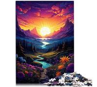 Rompecabezas de 1000 piezas para adultos, rompecabezas de valle misterioso, juego práctico, regalos secretos de Papá Noel, 19.7 x 29.5 pulgadas para adolescentes de 14 años en adelante