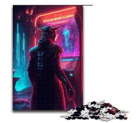 Rompecabezas de 1000 Piezas para Adultos Rompecabezas de Villanos futuristas Regalo de cumpleaños para Adolescentes de 14 años en adelante 75 x 50 cm