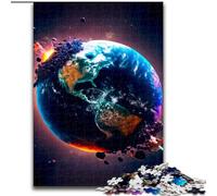 Rompecabezas de 1000 Piezas para Adultos, Rompecabezas del Fin del Mundo, Hecho de cartón, Juego de ingenio para Adolescentes, Fiestas, 1000 Piezas(26x38cm)