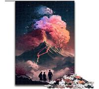 Rompecabezas de 1000 Piezas para Adultos. Rompecabezas del Monte Fuji. Un Regalo Ideal para la diversión Familiar (26x38cm).