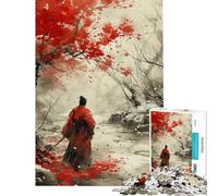 Rompecabezas de 1000 Piezas para Adultos Rompecabezas El Ronin Solitario para Adultos Juego práctico para la decoración del hogar (Tamaño 38x52cm)