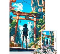 Rompecabezas de 1000 Piezas para Adultos Rompecabezas El Superviviente Juegos educativos Juguete Educativo Ideal para Decorar el Escritorio (38x26cm)