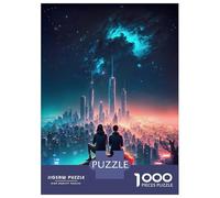 Rompecabezas De 1000 Piezas para Adultos Rompecabezas Galaxy Astral Lovers Rompecabezas Juegos Relajantes Alivia El Estrés Actividades Divertidas En Casa 70x50cm/1000pcs