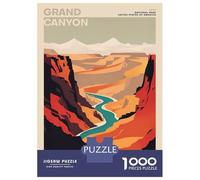 Rompecabezas De 1000 Piezas para Adultos Rompecabezas Grand Canyon National Park Rompecabezas Juegos Relajantes Alivia El Estrés Actividades Divertidas En Casa 38x26cm/1000pcs