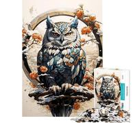 Rompecabezas de 1000 Piezas para Adultos Rompecabezas Guardián Vigilante de Invierno (38x52cm) Juguete Decorativo para Pared Corte de precisión Toda la Familia