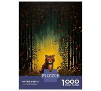 Rompecabezas De 1000 Piezas para Adultos Rompecabezas Little Tiger Cub para Adultos Juego Práctico Análisis Y Lógica Juego Desafiante Regalos 38x26cm/1000pcs