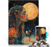 Rompecabezas de 1000 piezas para adultos, rompecabezas Lunar Dreams Familienspiel für und Heimdekoration Spielzeug, 52 x 38 cm