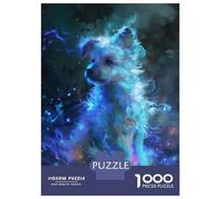 Rompecabezas De 1000 Piezas para Adultos Rompecabezas Magical Puppy Rompecabezas para Adultos Juegos Relajantes Mejora La Memoria Juego Desafiante Regalos 52x38cm/1000pcs