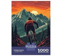 Rompecabezas De 1000 Piezas para Adultos Rompecabezas Mountain Bike Adventure-1 Rompecabezas Juegos Relajantes Alivia El Estrés Actividades Divertidas En Casa 70x50cm/1000pcs