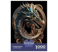 Rompecabezas De 1000 Piezas para Adultos Rompecabezas Mystical Cosmic Dragon Rompecabezas para Adultos Juegos Divertidos Desafío Difícil Cumpleaños 38x26cm/1000pcs
