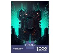 Rompecabezas De 1000 Piezas para Adultos Rompecabezas Necropolis City Rompecabezas para Adultos Juego De Ingenio Decoración del Hogar Juego Desafiante Regalos 38x26cm/1000pcs