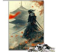 Rompecabezas de 1000 Piezas para Adultos, Rompecabezas Ninja japonés, Juego Decorativo DIY Que desafía el Cerebro, Juguete Interactivo Familiar tamaño 50x75cm