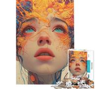 Rompecabezas de 1000 Piezas para Adultos Rompecabezas para Mente Abierta Juguetes antiestrés para Adultos Ideal para Pasar el Tiempo en casa Durante Las Vacaciones Perfecto como Regalo (50x75cm)