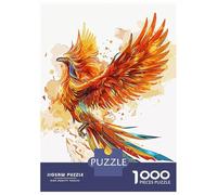 Rompecabezas De 1000 Piezas para Adultos Rompecabezas Phoenix Painting Rompecabezas para Adultos Juego De Ingenio Decoración del Hogar Juego Desafiante Regalos 38x26cm/1000pcs