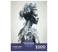 Rompecabezas De 1000 Piezas para Adultos Rompecabezas Queen of The Everwood Rompecabezas para Adultos Juego Familiar Arte De Pared Actividades Divertidas En Casa 70x50cm/1000pcs