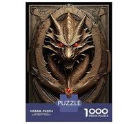 Rompecabezas De 1000 Piezas para Adultos Rompecabezas Regal Dragon Enchantment Rompecabezas para Adultos Juego De Ingenio Decoración del Hogar Juego Desafiante Regalos 70x50cm/1000pcs