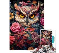 Rompecabezas de 1000 Piezas para Adultos Rompecabezas Sabiduría floreciente Juego de ingenio Corte de precisión Regalo de cumpleaños obsequios (tamaño 50x75cm)