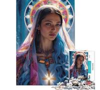 Rompecabezas de 1000 Piezas para Adultos Rompecabezas Sacred Serenity 1000 Piezas Juguetes de decoración para el hogar Decoración Perfecta cumpleaños y Navidad (38x26cm)