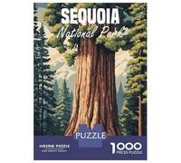 Rompecabezas De 1000 Piezas para Adultos Rompecabezas Sequoia National Park Rompecabezas para Adultos Juegos Relajantes Análisis Y Lógica Diversión En Casa Actividades, 38x26cm/1000pcs