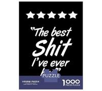 Rompecabezas De 1000 Piezas para Adultos Rompecabezas The Best Ive Ever Had Rompecabezas para Adultos Juego Familiar Alivia El Estrés Juego Desafiante Regalos 38x26cm/1000pcs