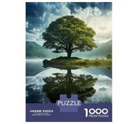 Rompecabezas De 1000 Piezas para Adultos Rompecabezas The Summer Tree of Life Rompecabezas para Adultos Juego De Ingenio Decoración del Hogar Juego Desafiante Regalos 38x26cm/1000pcs