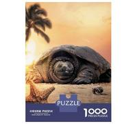 Rompecabezas De 1000 Piezas para Adultos Rompecabezas The Tortoise Rompecabezas Juegos Relajantes Alivia El Estrés Actividades Divertidas En Casa 38x26cm/1000pcs