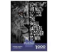 Rompecabezas De 1000 Piezas para Adultos Rompecabezas Win The War Rompecabezas para Adultos Juego De Ingenio Decoración del Hogar Juego Desafiante Regalos 70x50cm/1000pcs