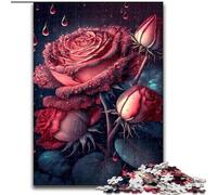 Rompecabezas de 1000 Piezas para Adultos: Rosa Cósmica cumpleaños, festividades y decoración del hogar (tamaño 50x75cm).