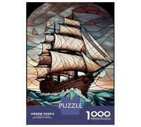 Rompecabezas De 1000 Piezas para Adultos Sailors Journey Rompecabezas para Adultos Juego Práctico Decoración del Hogar Difícil Y Desafiante 52x38cm/1000pcs