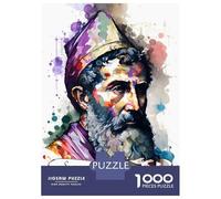 Rompecabezas De 1000 Piezas para Adultos Saint Augustine of Hippo Rompecabezas para Adultos Juegos Familiares Patrón De Montaje Regalos para Amigos Y Familiares 70x50cm/1000pcs