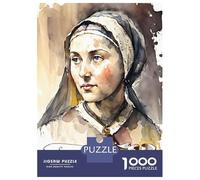 Rompecabezas De 1000 Piezas para Adultos Saint Bernadette Soubirous Rompecabezas para Adultos Juego Práctico Decoración del Hogar Difícil Y Desafiante 38x26cm/1000pcs