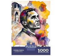 Rompecabezas De 1000 Piezas para Adultos Saint Martin De Porres Rompecabezas para Adultos Juegos Familiares Patrón De Montaje 52x38cm/1000pcs