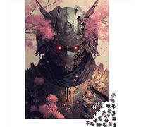 Rompecabezas de 1000 Piezas para Adultos Sakura Ninja, Rompecabezas Cuadrados, para Adultos y Adolescentes, Rompecabezas de Madera, decoración artística para el hogar, 1000 Piezas (75x50cm)